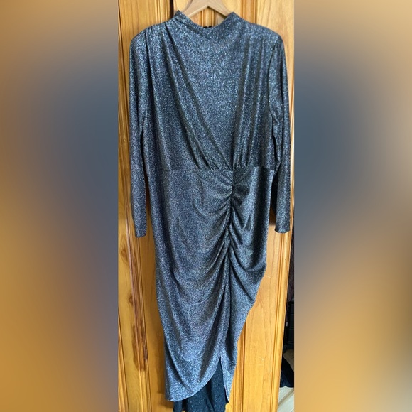 Eloquii Stunning Stretch Glitter Dress - Picture 2 of 9